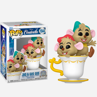 Φιγούρα Funko POP! Disney - Cinderella 75th Anniversary - Jaq and Gus Gus (in Cup) #1544