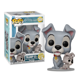 Φιγούρα Funko POP! Disney - Lady and the Tramp 70th Anniversarry - Tramp with Puppy #1554