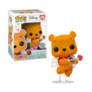 Φιγούρα Funko POP! Disney - Winnie the Pooh - Winnie the Pooh (with Heart Arrow) (Valentine) (Flocked) (Special Edition) #1008
