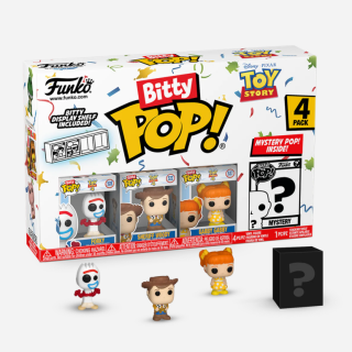 Φιγούρα Funko POP! Bitty 4-Pack Disney - Toy Story 4 - Forky / Woody / Gabby Gabby and Chase Mystery