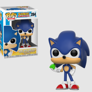 Φιγούρα Funko POP! Sonic The Hedgehog - Sonic with Emerald #284