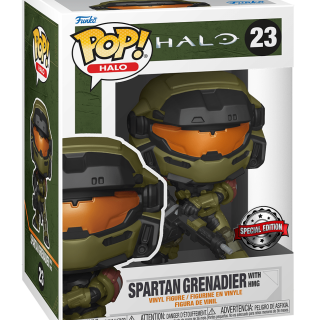 Φιγούρα Funko POP! Halo - Spartan Grenadier with HMG (Special Edition) #23