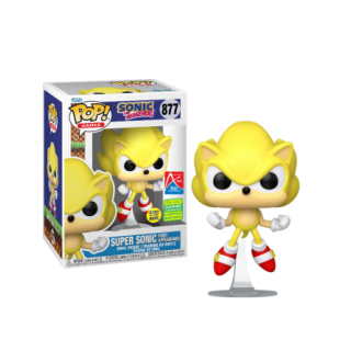 Φιγούρα Funko POP! Sonic The Hedgehog - Super Sonic (First Appearance) (Glows in the Dark) (2022 Summer Convention Limited Edition) (Athens Con 2022 Funko Limited Edition) #877