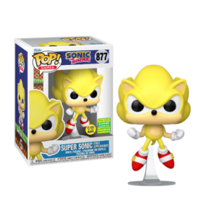 Φιγούρα Funko POP! Sonic The Hedgehog - Super Sonic (First Appearance) (Glows in the Dark) (2022 Summer Convention Limited Edition) #877