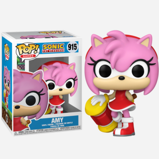 Φιγούρα Funko POP! Sonic The Hedgehog - Amy Rose (with Hammer) #915