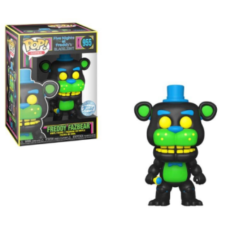 Φιγούρα Funko POP! Five Nights at Freddy's (FNAF) - Freddy Fazbear (Black Light) (Funko Special Edition) #955