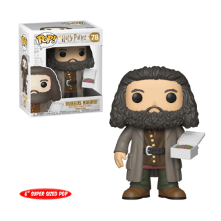 Φιγούρα Funko POP! Super (15cm) Harry Potter - Rubeus Hagrid with Cake #78