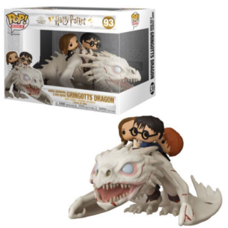 Φιγούρα Funko POP! Rides Harry Potter - Ukrainan Ironbelly with Harry, Ron and Hermione (Riding Gringotts Dragon) #93