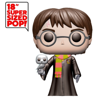 Φιγούρα Funko POP! Mega Harry Potter - Harry Potter with Hedwig (46cm) #01