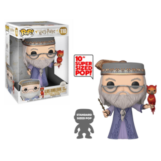Φιγούρα Funko POP! Jumbo (25cm) Harry Potter - Albus Dumbledore with Fawkes #110