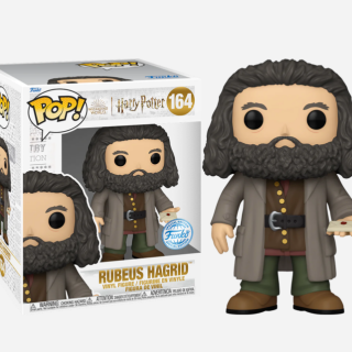 Φιγούρα Funko POP! Super (15cm) Harry Potter - Rubeus Hagrid (with Letter) (Funko Special Edition) #164