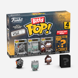 Φιγούρα Funko POP! Bitty Lord of The Rings - Mystery 4-Pack - Witch King / Dunharrow King / Lurtz