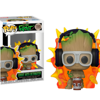 Φιγούρα Funko POP! Marvel - I Am Groot - Groot with Detonator #1195