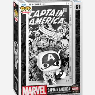 Φιγούρα Funko POP! Comic Covers Marvel 85th Anniversary - Captain America (Black and White) #61