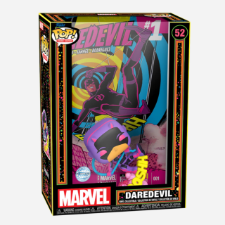 Φιγούρα Funko POP! Comic Covers Marvel - Daredevil (Black Light) (Funko Special Edition) #52