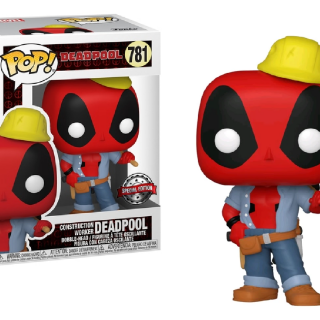 Φιγούρα Funko POP! Marvel - Deadpool - Construction Worker Deadpool (Special Edition) #781