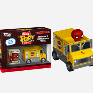 Φιγούρα Funko POP! Bitty Rides Marvel - Deadpool with Chimichanga Truck