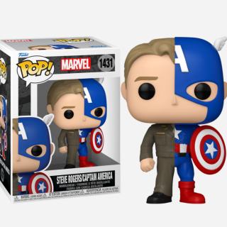 Φιγούρα Funko POP! Marvel - Steve Rogers / Captain America (Split) #1431
