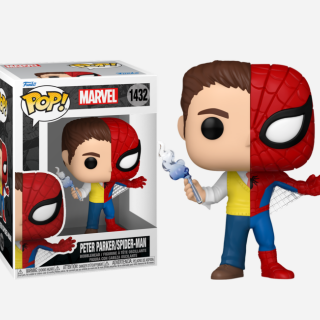 Φιγούρα Funko POP! Marvel - Peter Parker / Spider-Man (Split) #1432
