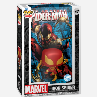 Φιγούρα Funko POP! Comic Covers Marvel - The Amazing Spider-Man - Iron Spider (Special Edition) #67
