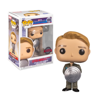 Φιγούρα Funko POP! Marvel - Captain America the First Avenger - Cap with Prototype Shield (Metallic) (Special Edition) #999