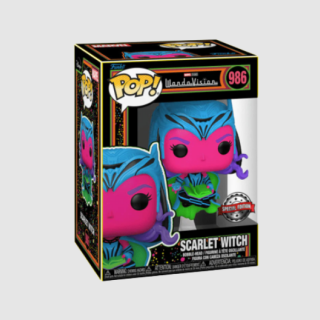Φιγούρα Funko POP! Marvel - Wandavision - Scarlet Witch (Black Light) (Special Edition) #986