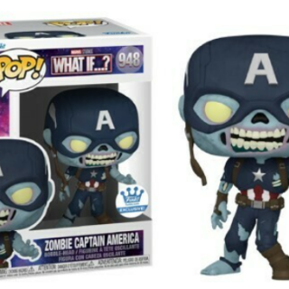 Φιγούρα Funko POP! Marvel - What If - Zombie Captain America (Funko Exclusive) #948