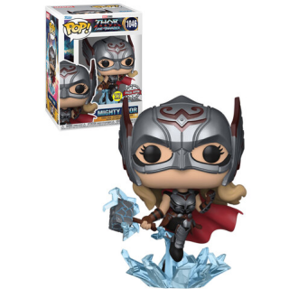 Φιγούρα Funko POP! Marvel - Thor, Love and Thunder - Mighty Thor (Action Pose) (Glows in the Dark) (Special Edition) #1046