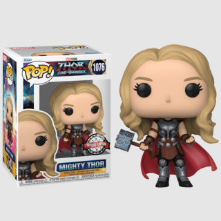 Φιγούρα Funko POP! Marvel - Thor, Love and Thunder - Mighty Thor (Unmasked) (Metallic) (Special Edition) #1076