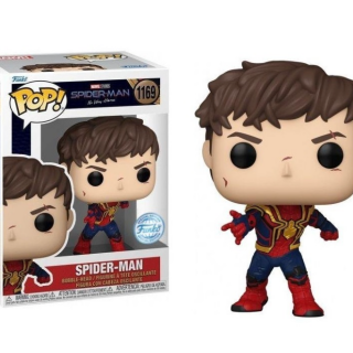 Φιγούρα Funko POP! Marvel - Spider-Man - No Way Home - Spider-Man (with Scars) (Unmasked) (Funko Special Edition) #1169