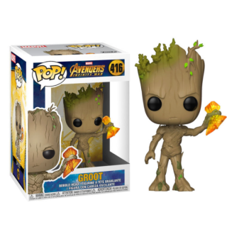 Φιγούρα Funko POP! Marvel - Avengers Infinity War - Groot (with Stormbreaker) #416