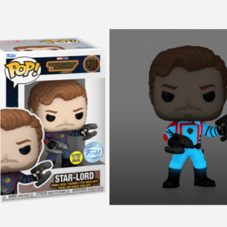 Φιγούρα Funko POP! Marvel - Guardians of the Galaxy Vol.3 - Star-Lord (Glows in the Dark) (Funko Special Edition) #1201