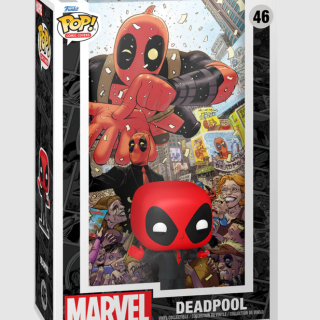 Φιγούρα Funko POP! Comic Covers Marvel - Deadpool (in Black Suit) #46