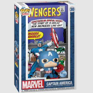 Φιγούρα Funko POP! Comic Covers Marvel - Avengers Beyond Earth’s Mightiest - Captain America (Funko Special Edition) #30