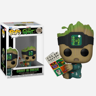 Φιγούρα Funko POP! Marvel - I Am Groot - Groot in Onesie (with Book) #1193