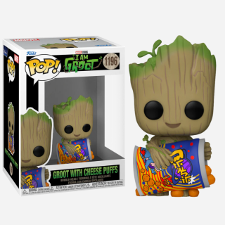 Φιγούρα Funko POP! Marvel - I am Groot - Groot with Cheese Puffs #1196