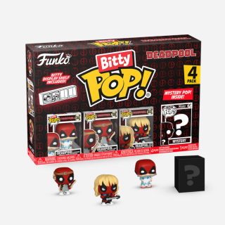 Φιγούρα Funko POP! Bitty Marvel - Deadpool - Mystery 4 -Pack - Sleepover / Larp / Heavy Metal