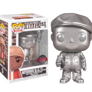 Φιγούρα Funko POP! Rocks - Notorious B.I.G with Champagne (Platinum) (5000 PCS Limited Edition) #153