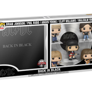 Φιγούρα Funko POP! Albums Deluxe Covers - AC/DC - Back in Black - Brian Johson / Phill Rudd / Angus Young / Cliff Williams / Malcom Young (Funko Special Edition) #17