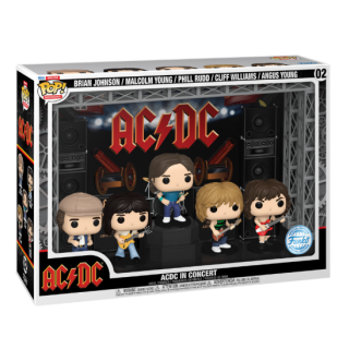 Φιγούρα Funko POP! Deluxe Moment Rocks - AC/DC - AC/DC In Concert - Brian Johnson / Malcolm Young / Phil Rudd / Cliff Williams / Angus Young (Funko Special Edition) #02