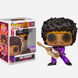 Φιγούρα Funko POP! Rocks - Jimi Hendrix (Purple Haze) (2023 Summer Convention Limited Edition) #311
