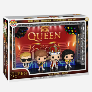Φιγούρα Funko POP! Albums Deluxe Covers - Queen - Wembley Stadium - Roger Taylor / John Deacon / Freddie Mercury / Brian May #06