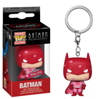 Φιγούρα Funko Pocket POP! DC Heroes - Batman the Animated Series - Batman (Red/Pink) (Special Edition) Vinyl Figure Keychain