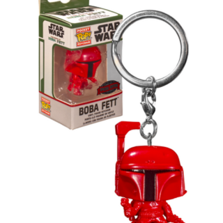 Φιγούρα Funko Pocket POP! Star Wars - Book of Boba Fett - Boba Fett (Red Chrome) (Special Edition) Vinyl Figure Keychain