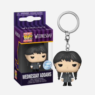 Φιγούρα Funko Pocket POP! Wednesday - Wednesday Addams (in School Uniform) (Funko Special Edition) Vinyl Figure Keychain
