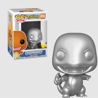 Φιγούρα Funko POP! Pokemon - Charmander (Silver) (Pokemon Celebrations 25) #455
