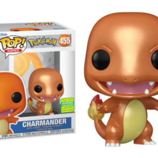 Φιγούρα Funko POP! Pokemon - Charmander (Metallic) (2022 Summer Convnetion Limited Edition) #455