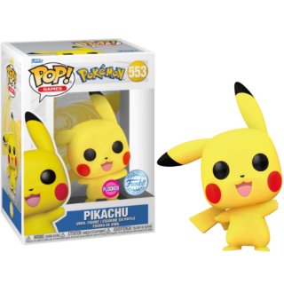 Φιγούρα Funko POP! Pokemon - Pikachu (Waving) (Flocked) (Special Edition) #553