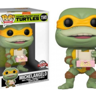 Φιγούρα Funko POP! Jumbo (25cm) Teenage Mutant Ninja Turtles II - Michelangelo (Special Edition) #1141