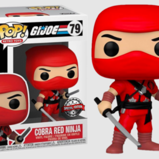Φιγούρα Funko POP! G.I. Joe - Cobra Red Ninja (Special Edition) #79